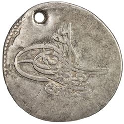 IRAN: Ahmad III, 1703-1730, AR abbasi (3.98g), Tabriz, AH1115. F-VF