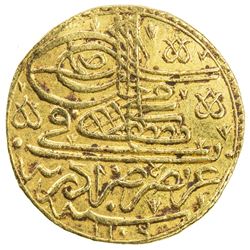 TURKEY: Mustafa II, 1695-1703, AR ashrafi (esrefi) (3.49g), Edirne, AH1106. EF