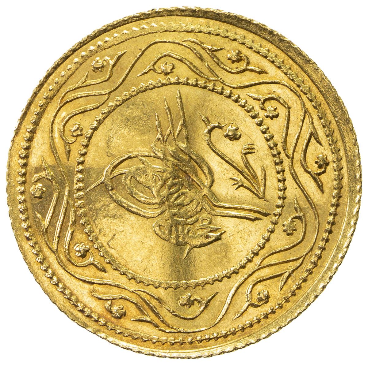 Mahmud Rumi TURKEY: Mahmud II, 1808-1839, AV 2 rumi altin (4.78g), Kostantiniye ...