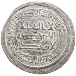 KHAZAR: Anonymous, ca. 9th century, AR dirham (4.02g), "Madinat al-Salam", AH"190". VF