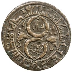 QARAKHANID: "Yinal Yusuf", AE fals (3.15g), Kharashkath, AH405. EF