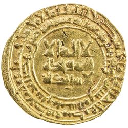 GREAT SELJUQ: Tughril Beg, 1038-1063, AV dinar (4.52g), Nishapur, AH434. EF