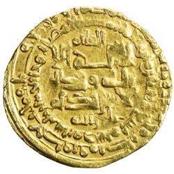 GREAT SELJUQ: Tughril Beg, 1038-1063, AV dinar (3.32g), Nishapur, AH439. F-VF