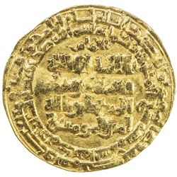 GREAT SELJUQ: Barkiyaruq, 1093-1105, AV dinar (3.57g), Madinat al-Salam, AH487. VF