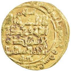 GREAT SELJUQ: Sanjar, 1118-1157, AV dinar (3.25g) (Nishapur), AH513. VF