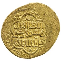ILKHAN: Taghay Timur, 1336-1353, AV dinar (7.20g), MM, AH739. EF