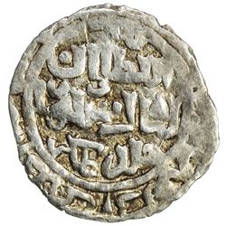 ILKHAN: Sulayman, 1339-1346, AR 1/2 dirham (0.35g), MM, AH(7)41. VF
