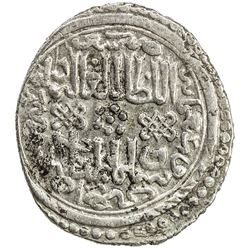 ILKHAN: Sulayman, 1339-1346, AR 2 dirhams (1.29g), Si'ird (Siirt), AH745. EF
