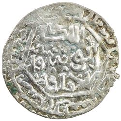 ILKHAN: Anushiravan, 1344-1356, AR 2 dirhams (0.83g), Rayy, AH754. VF