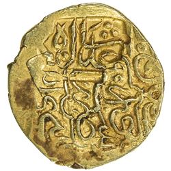 SAFAVID: Tahmasp I, 1524-1576, AV 1/2 mithqal (2.29g), NM, ND. VF-EF