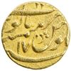 Image 2 : MUGHAL: Muhammad Shah, 1719-1748, AV mohur (11.04g), Azimabad, year 17. VF