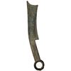 Image 2 : WARRING STATES: State of Qi, 400-220 BC, AE knife money (45.12g). VF-EF