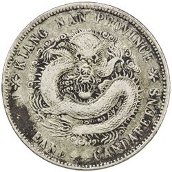 KIANGNAN: Kuang Hsu, 1875-1908, AR 20 cents, CD1902. VF