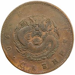 KIRIN: Kuang Hsu, 1875-1908, AE 20 cash, ND (1903). VF-EF