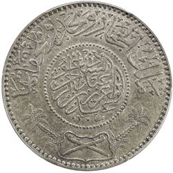 HEJAZ & NEJD: 'Abd al-'Aziz b. Sa'ud, 1926-1953, AR riyal, Makka al-Mukarrama (Mecca), AH1348. PCGS 