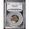 Image 3 : HONDURAS: Republic, AE 1/2 centavo, 1891. PCGS AU55