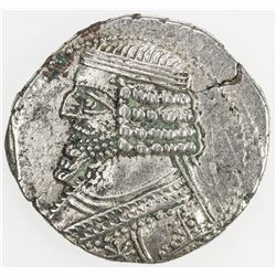 PARTHIAN KINGDOM: Phraates IV, c. 38-2 BC, AR tetradrachm (14.73g), Seleukeia on the Tigris, SE287.