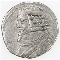 PARTHIAN KINGDOM: Phraates IV, c. 38-2 BC, AR tetradrachm (14.62g), Seleukeia on the Tigris, ND. F-V