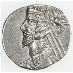 PARTHIAN KINGDOM: Phraates IV, c. 38-2 BC, AR drachm (4.03g), Rhagae. EF