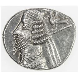 PARTHIAN KINGDOM: Phraates IV, c. 38-2 BC, AR drachm (4.03g), Rhagae. EF