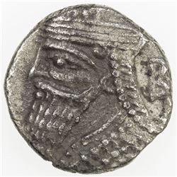 PARTHIAN KINGDOM: Vologases IV, AD 147-191, BI tetradrachm (6.20g), Seleukeia, Sel-499 (187/88 AD).
