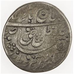 AWADH: Wajid Ali Shah, 1847-1856, AR 1/2 rupee (5.41g), Lucknow, AH1265 year 2. F