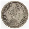 Image 1 : BARODA: Sivaji Rao III, 1875-1938, AR 1/2 rupee (5.70g), VS1948. VF