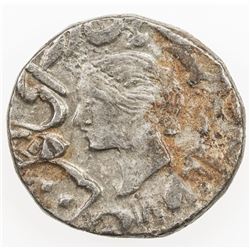 BHARATPUR: Jaswant Singh, 1853-1893, AR rupee, Braj Indrapur, 1851. VF-EF