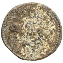 BURMA: Mindon, 1853-1878, lead 1/16 pe (= 1/8 pya) (11.63g), BE1231 (1869). VF