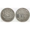 Image 1 : EGYPT: Fuad, as Sultan, 1917-1922, AR 2 piastres, 1920-H/AH1338, KM-325, surface hairlines, EF