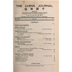 China Society of Science and Arts. The China Journal