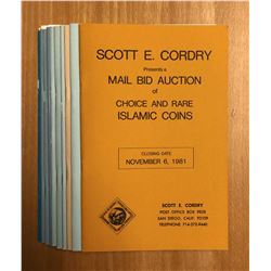 Cordry, Scott E. Auction Catalogues