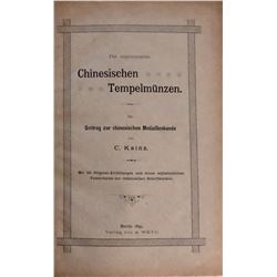 Kainz, Carl. Chinesische Tempelmunzen