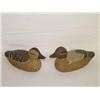 Image 1 : (2) 11 1/2" BLUE WING TEAL DUCK DECOYS: