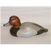 Image 1 : 13 1/2" RED HEAD DUCK DECOY SIGNED BILL