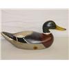 Image 1 : 18" MALLARD DRAKE DUCK DECOY SIGNED R. 
