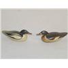 Image 1 : (2) 3 1/2" MINIATURE MERGANSER DUCK DEC