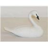 Image 1 : 5 1/2" MINIATURE WHITE SWAN DECOY SIGNE