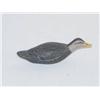 Image 1 : 3" MINIATURE BLACK DUCK DECOY SIGNED BI