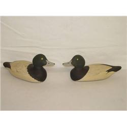 (2) 14" MASON TYPE BROAD BILL DUCK DECO