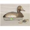 Image 1 : 13 1/2" BLUE BILL DUCK DECOY