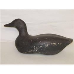 16 1/2" BLACK DUCK DECOY