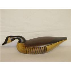 21 1/2" CANADA GOOSE DECOY SIGNED RHOND