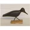 Image 1 : 12" PERCY PERKINS CROW DECOY ON A WOODE