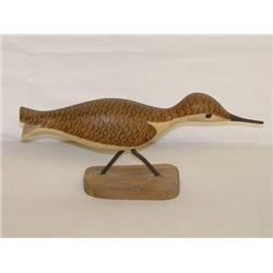 12" PERCY PERKINS SHOREBIRD DECOY ON A 