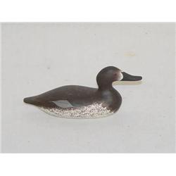 4" MINIATURE CANVASBACK HEN DUCK DECOY 