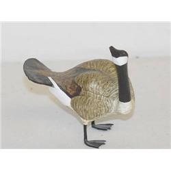 3 1/2" MINIATURE CANADA GOOSE DECOY SIG