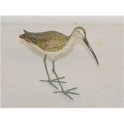 4 1/2" MINIATURE SHOREBIRD DECOY SIGNED