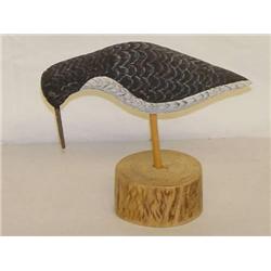 8 1/2" GOLDEN PLOVER SHOREBIRD DECOY ON