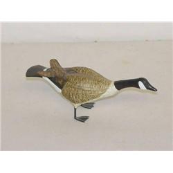 6" CANADA GOOSE MINIATURE DECOY SIGNED 
